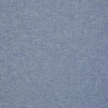 Preview: Baumwoll-Leinen Paul Streifen meliert Jeansblau von Swafing